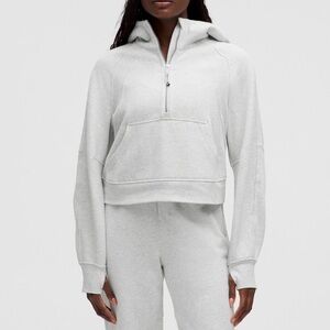 scuba over sized half zip hoodie | lululemon